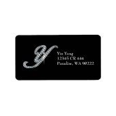 Y Script "Diamond Bling"-label Etiket (Voorkant)