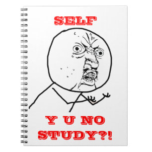 Y U NO-onderzoek - Laptop Notitieboek