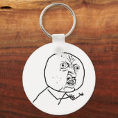 Y U NO (origineel) - Sleutelhanger (Voorkant)