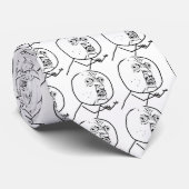 Y U NO - Stropdas (Opgerold)