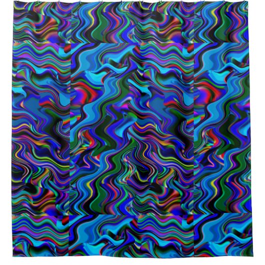 Y upload je FOTO AFBEELDING TEXT Showgordijn Douchegordijn (Voorkant)