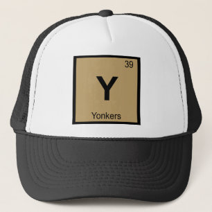 Y - Yonkers New York Chemistry Periodic Table City Trucker Pet