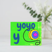 y - yoyo - flash - kaart (Staand voorkant)