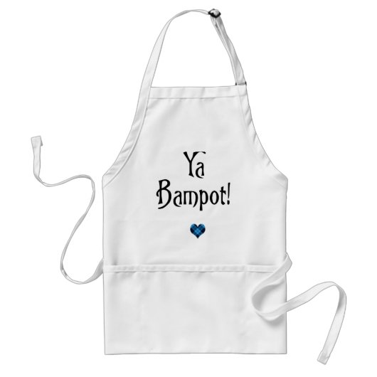 Ya Bampot grappig Schotse banter patter slang Standaard Schort (Voorkant)