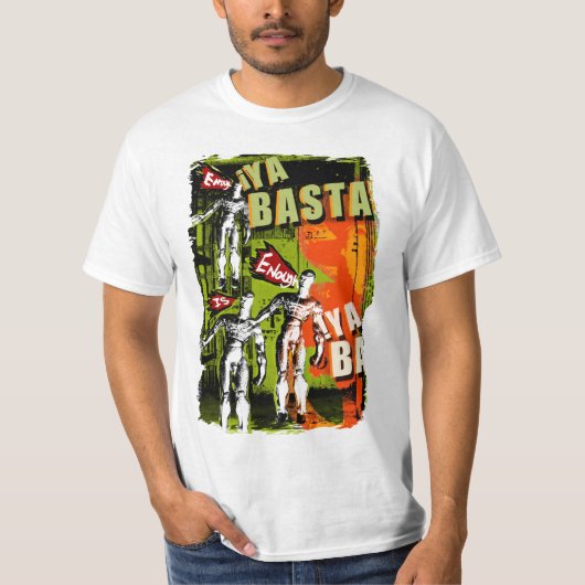 Ya basta white t-shirt (Voorkant)