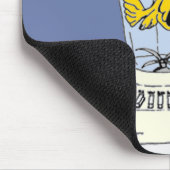 Ya Betcha, ik ben gestrest. (Vis in een blender) Muismat (Hoek)