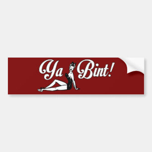 Ya Bint! Bumpersticker