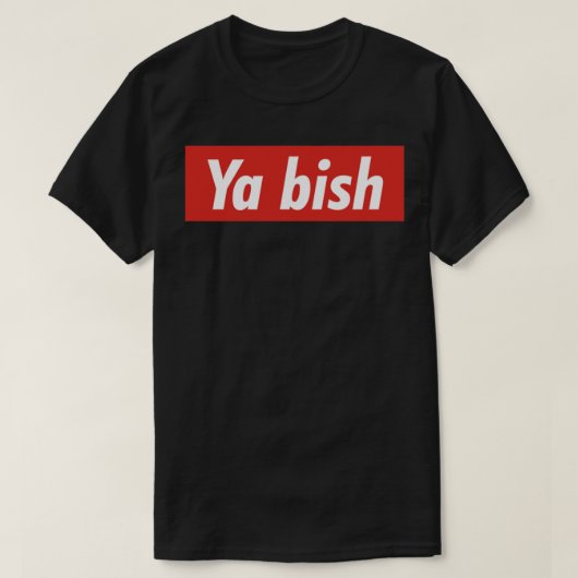 Ya Bish - Kendrick lamar Baseball ¾ Sleeve T-Shirt (Design voorkant)