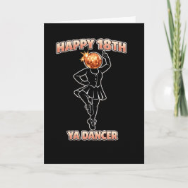 Ya Danser Verjaardag Grappig Schots Schotland Kaart