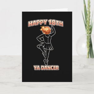 Ya Danser Verjaardag Grappig Schots Schotland Kaart