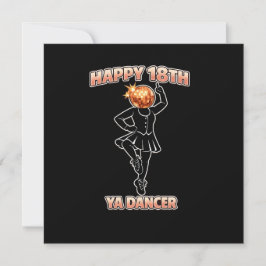 Ya danser verjaardag grappig Schots Schotland Kaart