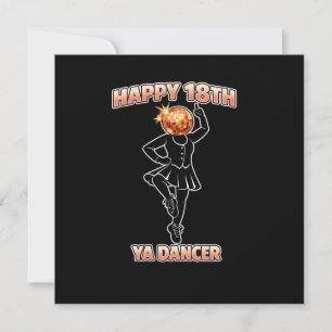 Ya danser verjaardag grappig Schots Schotland Kaart