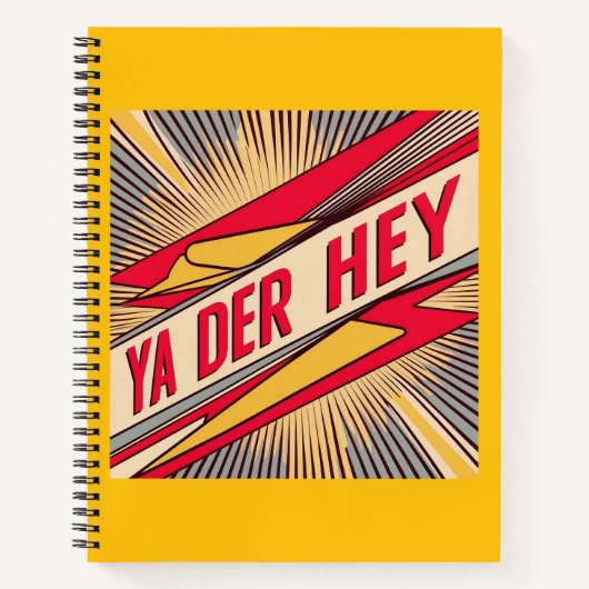 Ya Der Hey (Wisconsin Slang) Notitieboek (Voorkant)
