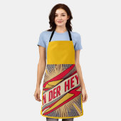 Ya Der Hey (Wisconsin Slang) Schort (Gedragen)