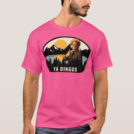 Ya Dingus - Dr. Steve Brule T-shirt (Voorkant)