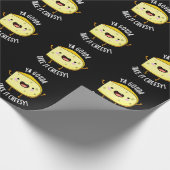 Ya Gouda Take It Cheesy Funny Cheese Pun Dark BG Cadeaupapier (Hoek)