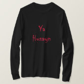 Ya Husayn (Nederlands) T-shirt (Design voorkant)