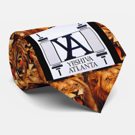 YA Lion Fight Stropdas (Opgerold)