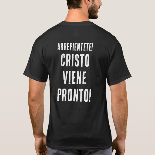 ya me dio sed de la palabra del senor! t-shirt (Achterkant)