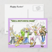 Ya moet doen wat Ya Gotta moet doen Feestdagenkaart (Voorkant / Achterkant)