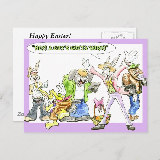 Ya moet doen wat Ya Gotta moet doen Feestdagenkaart