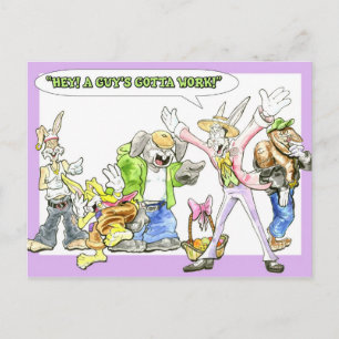 Ya moet doen wat Ya Gotta moet doen Feestdagenkaart