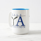 YA-Mok Tweekleurige Koffiemok (Voorkant links)