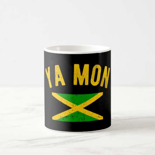 Ya Mon Jamaica Slang Funny Jamaican Phrase Koffiemok (Center)