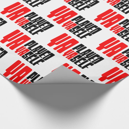Ya Played Yaself Cadeaupapier (Hoek)