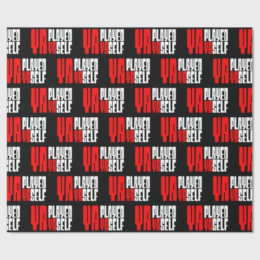 Ya Played Yaself Cadeaupapier (Vlak)