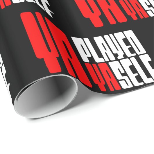 Ya Played Yaself Cadeaupapier (Rol Hoek)