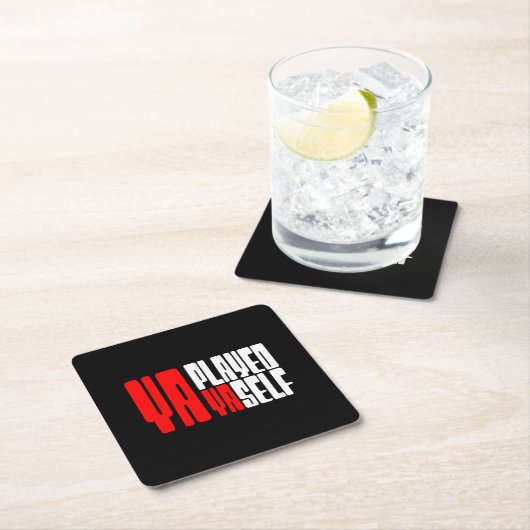 Ya Played Yaself Kartonnen Onderzetters (Insitu)