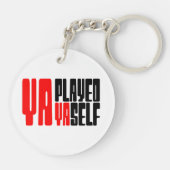 Ya Played Yaself Sleutelhanger (Achterkant)