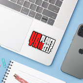 Ya Played Yaself Sticker (Laptop met iPhone)