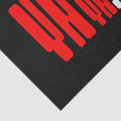 Ya Played Yaself Tissuepapier (Detail)