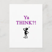 Ya Think Briefkaart (Voorkant)