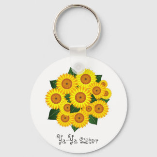 Ya-Ya Sunflower Sleutelhanger