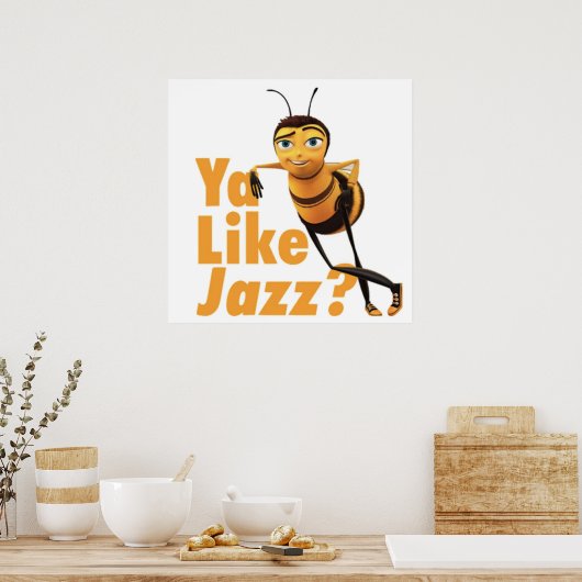 Ya Zoals Jazz Poster (Keuken)