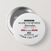 Yaa Allah, laat ons Ramadan zien Ronde Button 7,6 Cm (Voorkant /achterkant)
