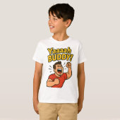 Yaaaah Buddy Power Burst T-shirt (Voorkant volledig)