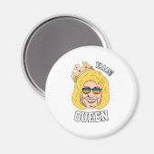 Yaaas Queen - Hillary Clinton Pride - LGBT - Neder Magneet (Voorkant / Achterkant)