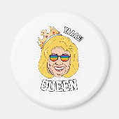 Yaaas Queen - Hillary Clinton Pride - LGBT - Neder Magneet (Voorkant)