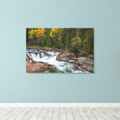 Yaak-Herfsten in het najaar van de Nationale Kiesr Canvas Afdruk (Insitu (Houten vloer))