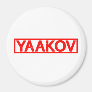 Yaakov Stamp Magneet