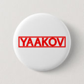 Yaakov Stamp Ronde Button 5,7 Cm (Voorkant)