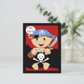 Yaar! Een jongen! Briefkaart (Staand voorkant)