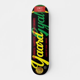 YAARD GYAL JMT JAMAICA 7 3/4-inch skateboard Deck