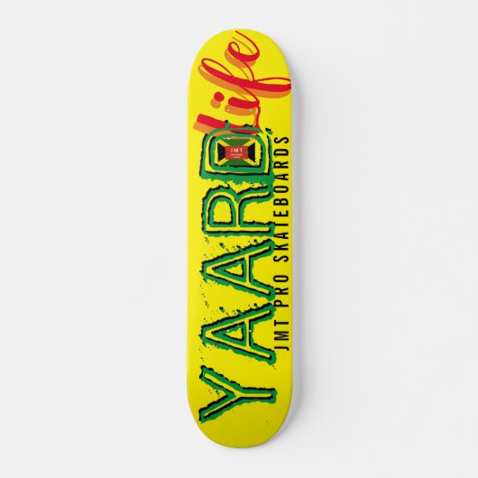 YAARD LEVEN JMT Skateboard, 7¾" Deck Persoonlijk Skateboard (Voorkant)