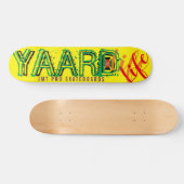 YAARD Life JMT Skateboard, 7 ¾" Deck Persoonlijk Skateboard (Horizontaal)