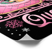 Yaas Sleigh Queen Sleigh Girl Matching Christmas Poster (Hoek)